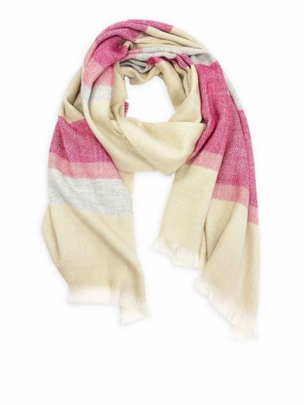 Isaac Mizrahi Herr Blanket Scarf in